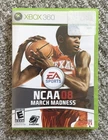 NCAA March Madness 08 (Microsoft Xbox 360, 2007) w/ Manual Tested & Working!