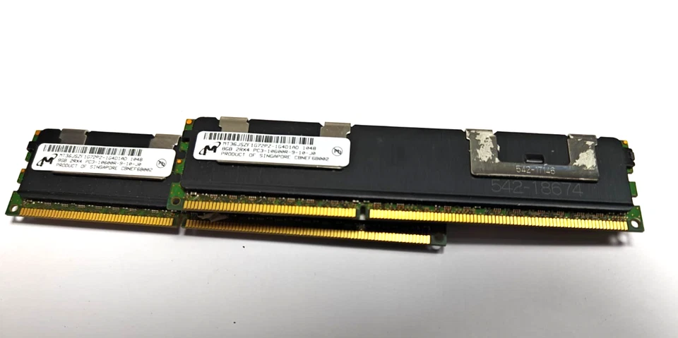RAM ECC DDR3 - So DIMM– 8 Go – 10600 MHz – Excellent état ! 🚀 - Photo 2/2