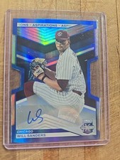 2023 Panini Elite Extra Edition - Will Sanders Signatures Die-Cut /68 (AU, RC)