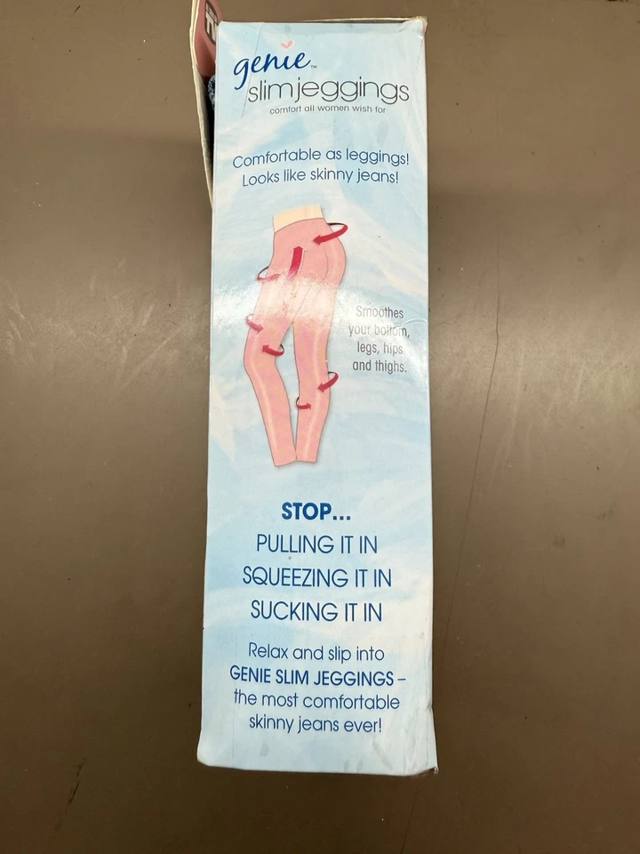 Nuevos Jeggings As Seen on TV Ultra Suave Genie Azul Para Mujer Talla 2XL. Caja dañada Foto 4 de 4