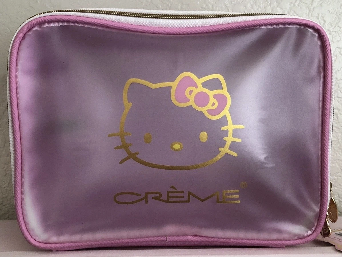 Hello Kitty Pink Travel Cosmetic Case Makeup Organizer
Opens in a new window or tab