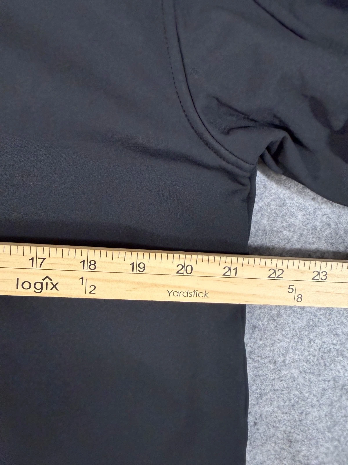 Magellan Softshell Jacket Mens M Black Fleece Lined Classic Fit Full Zip Stretch image 13