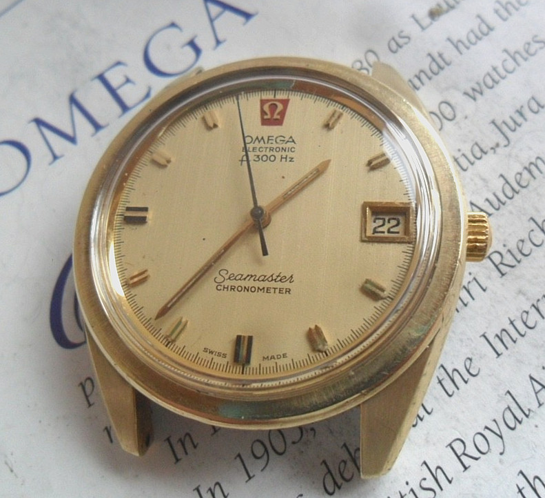Omega Vintage Chronometer 1970's Men's 198.012 REPAIR F300 Watch 4 Seamaster - vintagewatches.pk