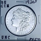 1921 S BU GEM MORGAN SILVER DOLLAR UNC MS+++ U.S. MINT RARE COIN 8450