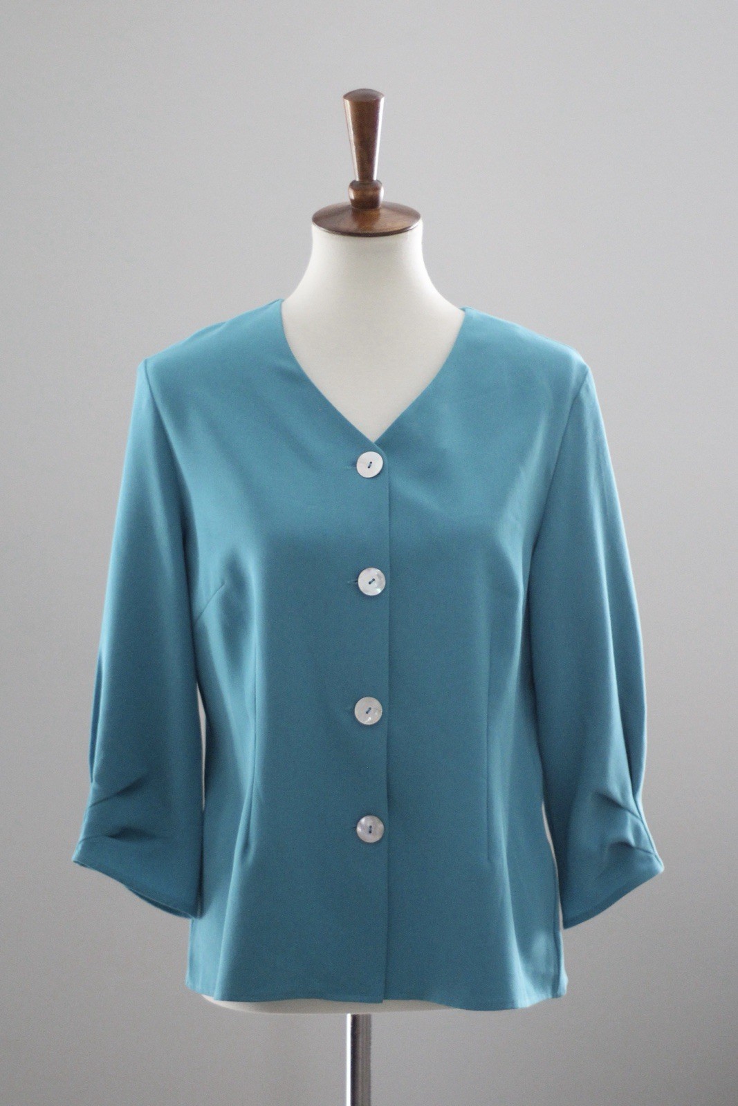 MING WANG Lightweight Button Down Shirt Jacket : … - image 1