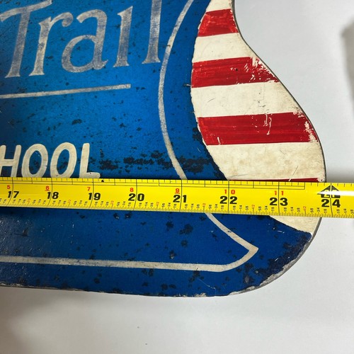 Genuine Freedom Trail 'First Public School in America' Vintage Boston Metal Sign - Picture 15 of 20