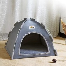 Foldable Cat Dog House Pet Tent Nest Summer Cool Mat Outdoor Portable Breathable
