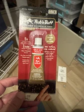 Amaco 76361 Rub 'n Buff Metallic Wax Finish .5oz-Gold Leaf