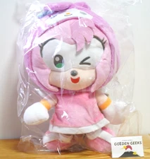 Sonic Friends × Sanrio Amy My Melody Characters Plush M SEGA JAPAN 12in