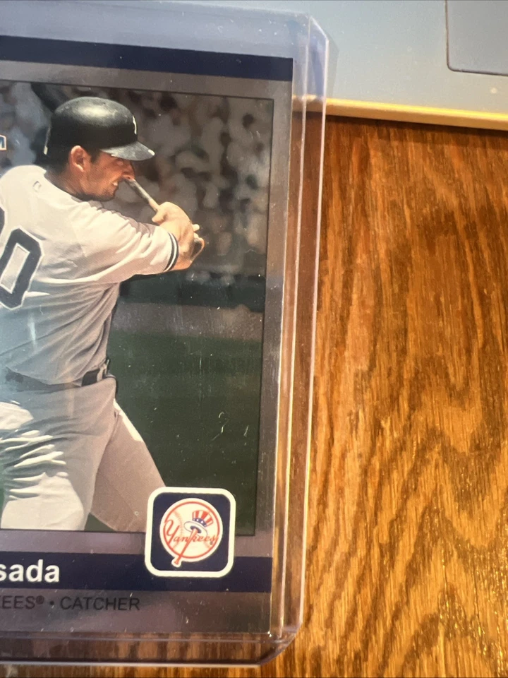 Jorge Posada 2004 Fleer Platinum Finish Parallel #149 New York Yankees /100 - Image 2 of 4