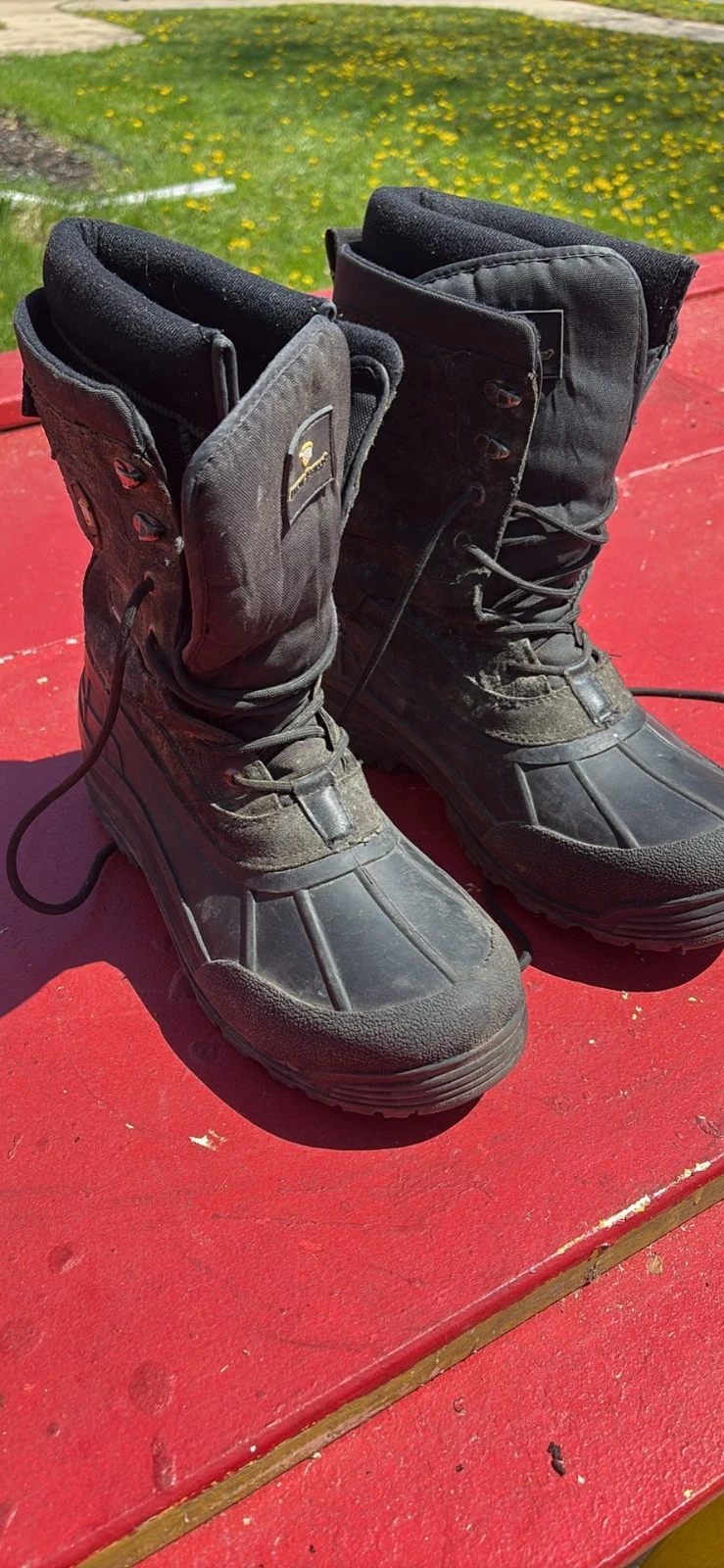 Real Nice Men’s Arctic Sheild Winter Boots Size 12