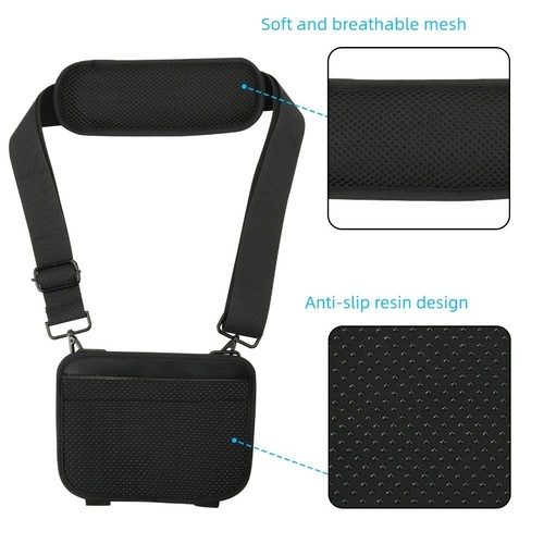 Black Nylon Shoulder Strap Designed for JBL One Two Three Portable Use - Picture 11 of 13
