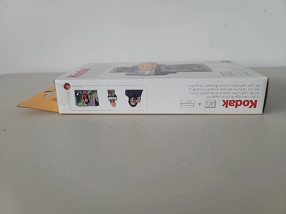 Kodak Easyshare PH160 Printer Ink & Paper Kit – 4 Ink Cartridges & 220 Sheets