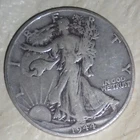 1944 Walking Liberty Half Dollar 50c Coin Solid Collectible 50cents Good Shape!