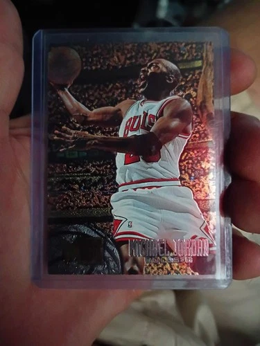 🐐🔥1995-1996 Fleer Metal Michael Jordan #13 !!!PLEASE READ DESCRIPTION!!!🔥🐐