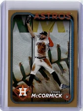 2024 Topps #203 Chas McCormick Gold #/2024