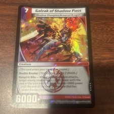 Kaijudo X1 GALZAK OF SHADOW PASS Very Rare #97 7CLA Clash Duel Masters