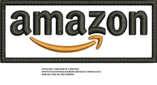 AMAZON EMBROIDERED PATCH, IRON ON / SEW ON
