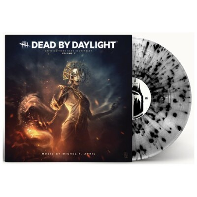 Michel F. April Dead By Daylight Volume 2 OST CLEAR w/ BLACK SPLATTER VINYL NEW