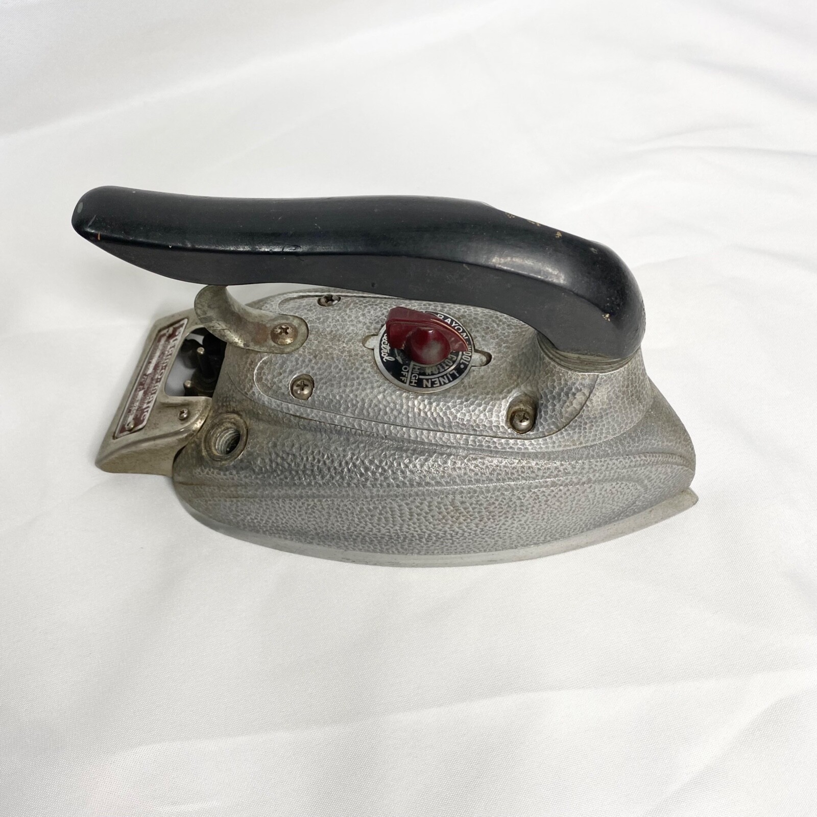 Antique SteamOMatic Iron Model B200 Waverly Tool Co. eBay