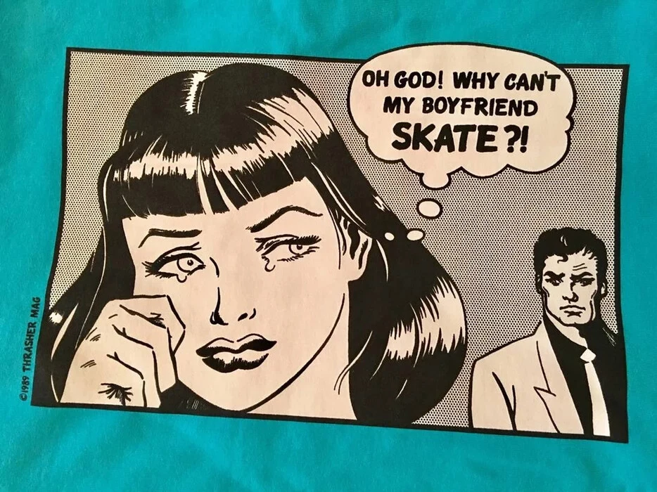 Felpa con cappuccio pullover Supreme x Thrasher Boyfriend stagione 17SS