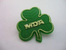 Vintage MDA Clover Pin