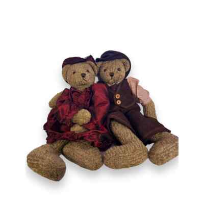 Vintage Rich Teddy Bears 18  Fancy Dress Hat Tie