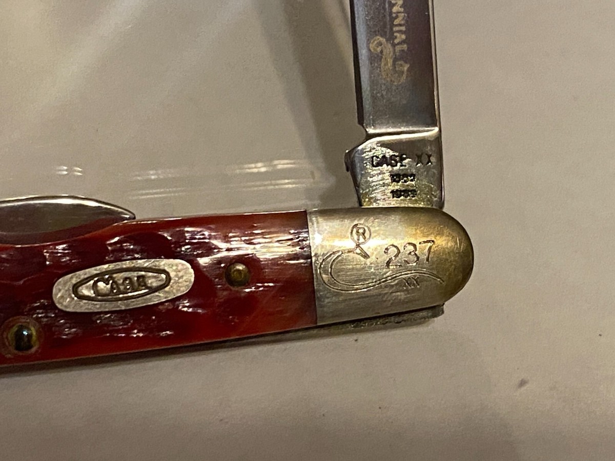 CASE XX CENTENNIAL 1889-1989 MINT SET /500 EISENHOWER KNIFE
