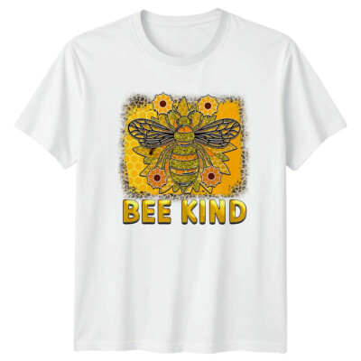 Bee Kind Honeycomb Sunflower Natur Lover T-Shirt