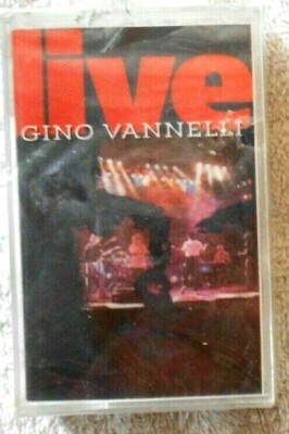 Gino Vannelli   ''Live'' K7 Audio ''Neu in Zellophan''