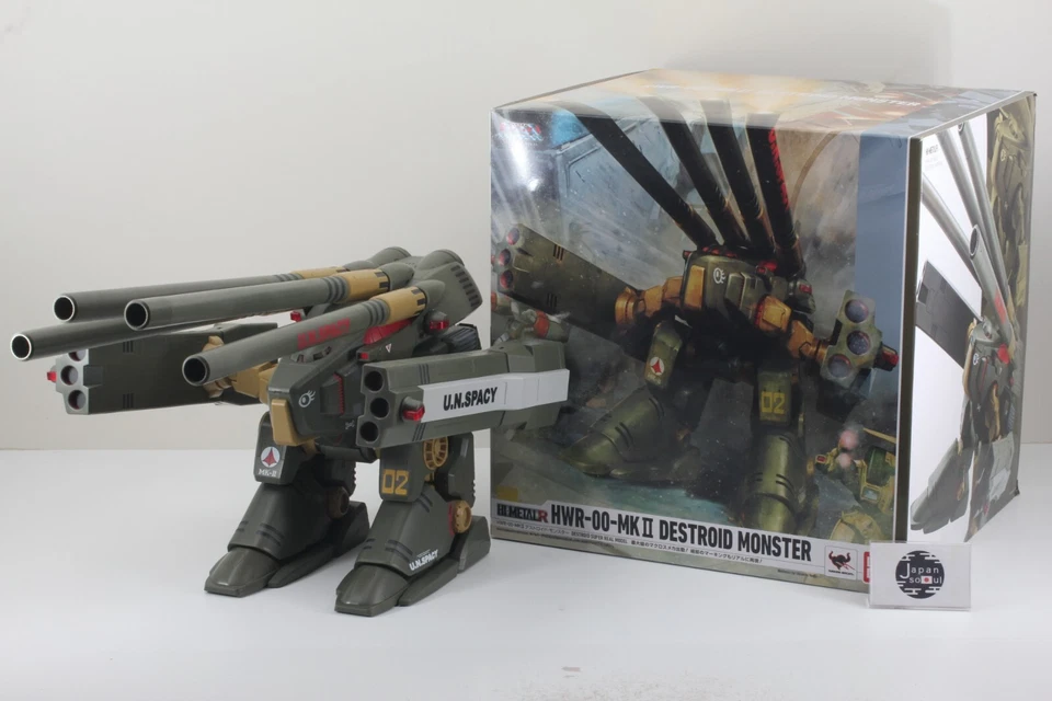 Figura Monstruo Destroide BANDIA HI-METAL R HWR-00-MKII MK2 Juguete Hobby De Japón Foto 3 de 4