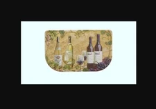 Anti Fatigue Floor Mat Tuscan Wine w/Grapes, Leaves, Vines PVC 19.6 x 31.5 NEW