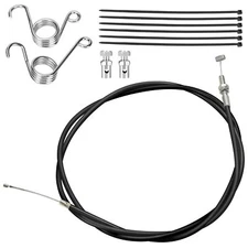 Universal 75'' Go Kart Throttle Cable Kit for 90cc 110cc 125cc 150cc Kandi Go