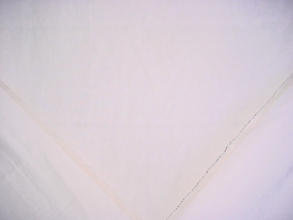 2-3/8Y Ralph Lauren Sunbaked Sunbaked White Linen Upholstery Fabric - Image 4 of 4