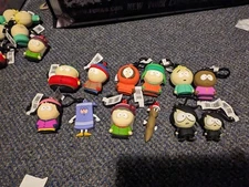 South Park Monogram 3D Figural Bag Clips