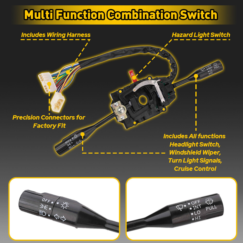 Signal Turn Wiper Headlight Switch For Suzuki Samurai 1985 1986