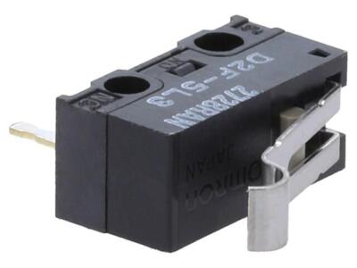 D2F-5L3 Mikroschalter SNAP ACTION SPDT RKontakt max: 30mΩ ON-(OFF) OMRON OCB