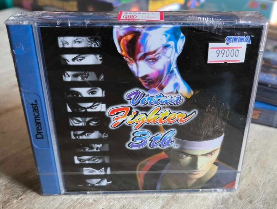 SEGA DREAMCAST VIRTUA FIGHTER 3TH GIOCO CONSOLLE