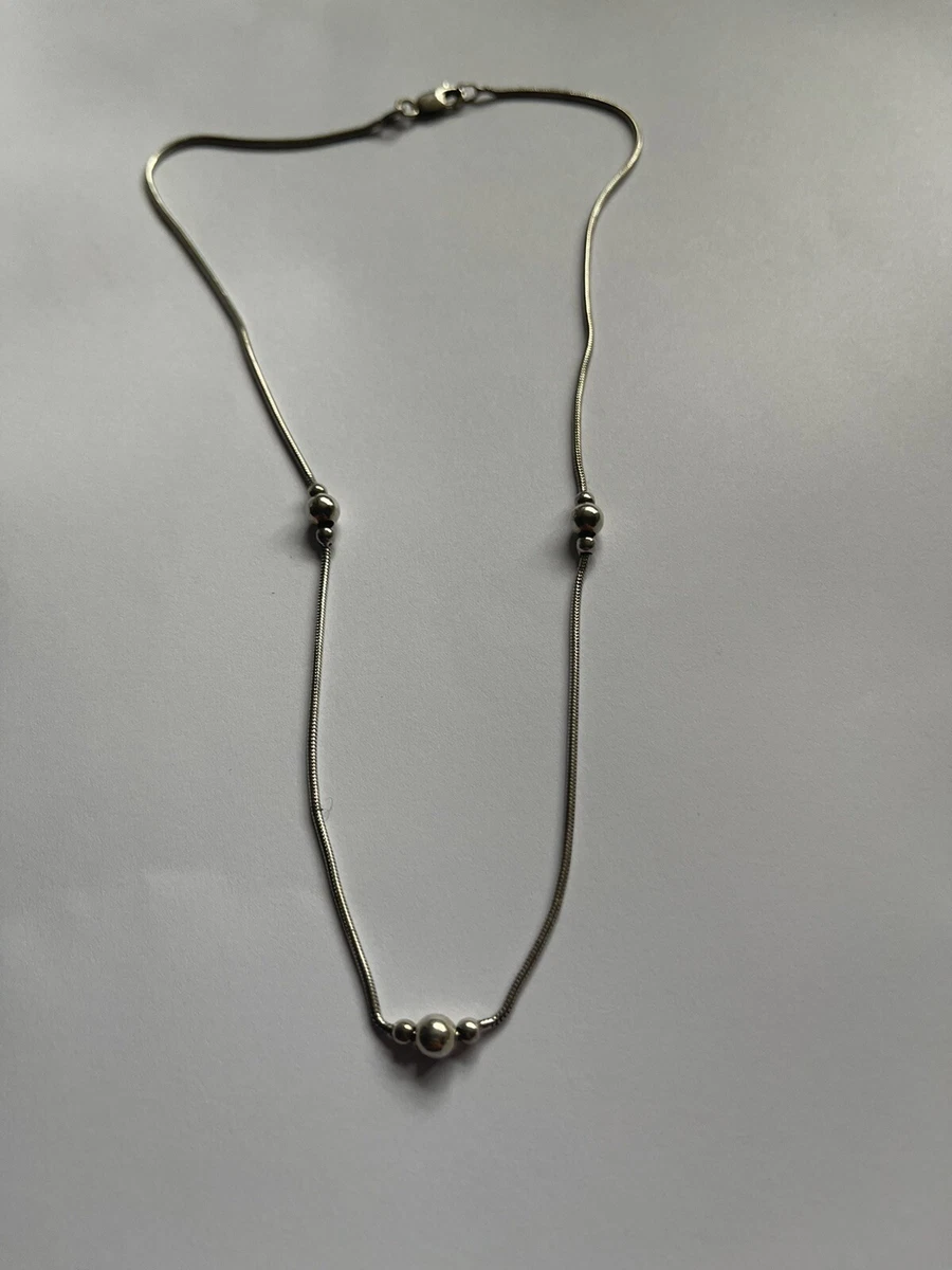 Sterling silver minimalist necklace sale