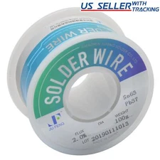 63/37 Tin Lead Rosin Core Flux 0.5mm Diameter Soldering Solder Wire 100g 65ft