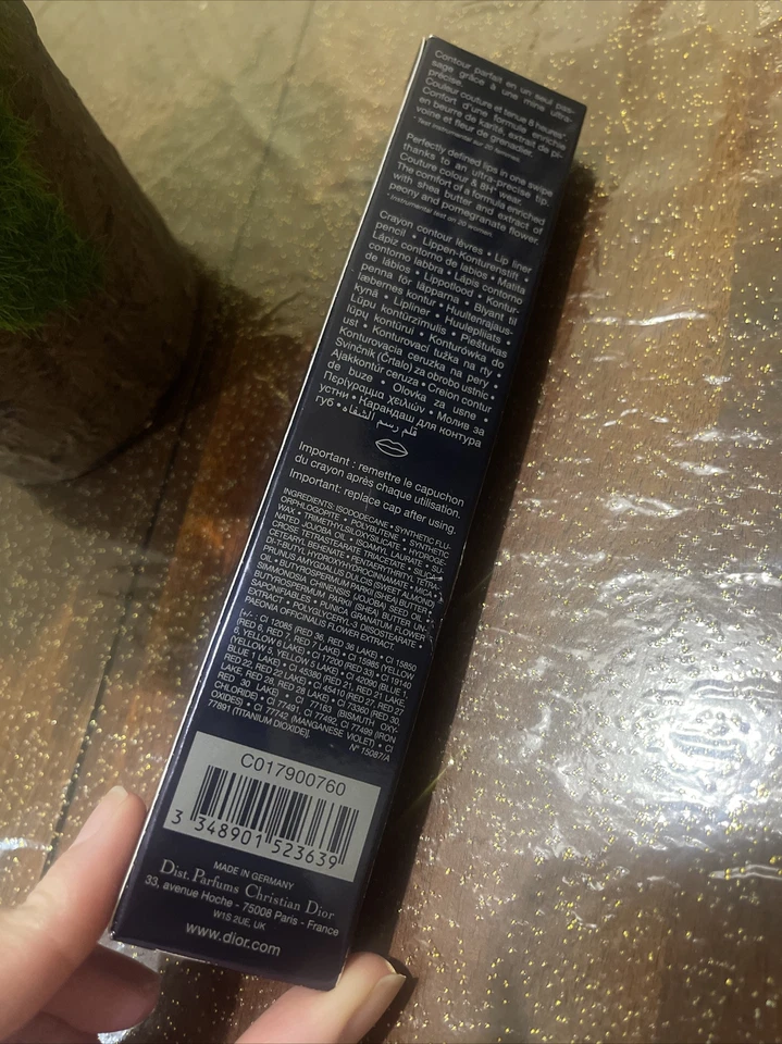 DIOR CONTOUR Lip Liner Pencil With Brush & Sharpener .04 Oz  1.2g ~ 760 - Image 2 of 3