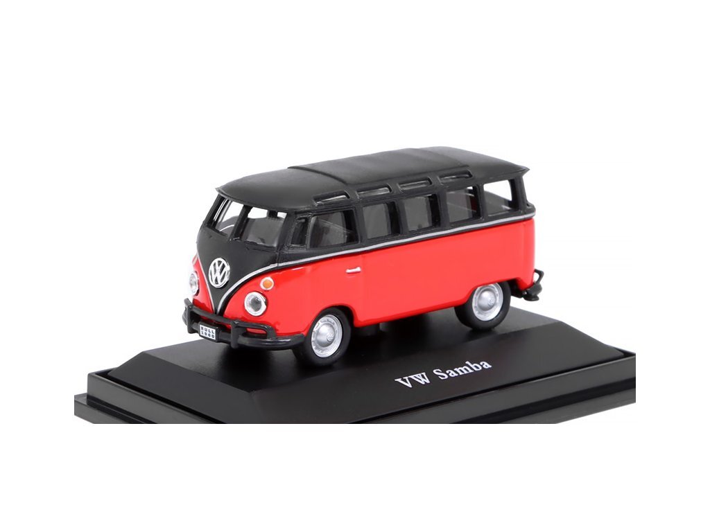 Cararama 1:72 Volkswagen Type 2 T1 Samba Bus 711ND-021B Die Cast