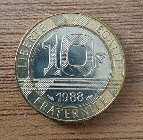 Pièce de 10 francs génie e la bastille de 1988 - Collection