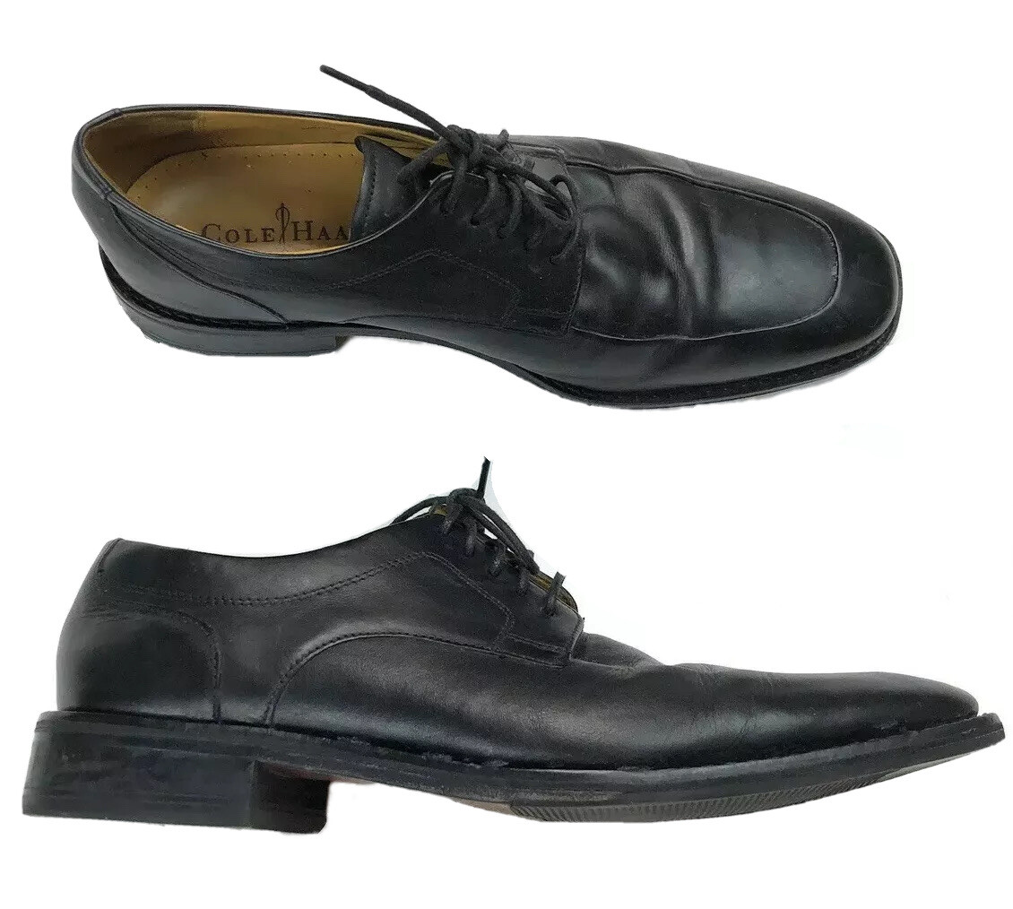 Cole Haan Oxford Shoes Mens Size 9.5M Solid Black Leather  display picture 1