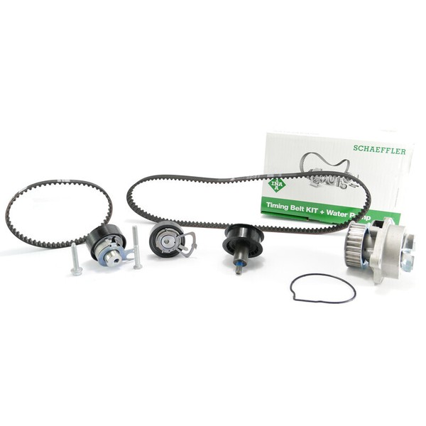 Zahnriemensatz Mit Wasserpumpe FüR VW Skoda 1.4 INA 530 0538 30 BUD BXW CGG-image