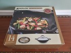 ANOLON ADVANCED AUTOGRAPH 2 COVERED 14" WOK, STIR & FRY PAN- NIB