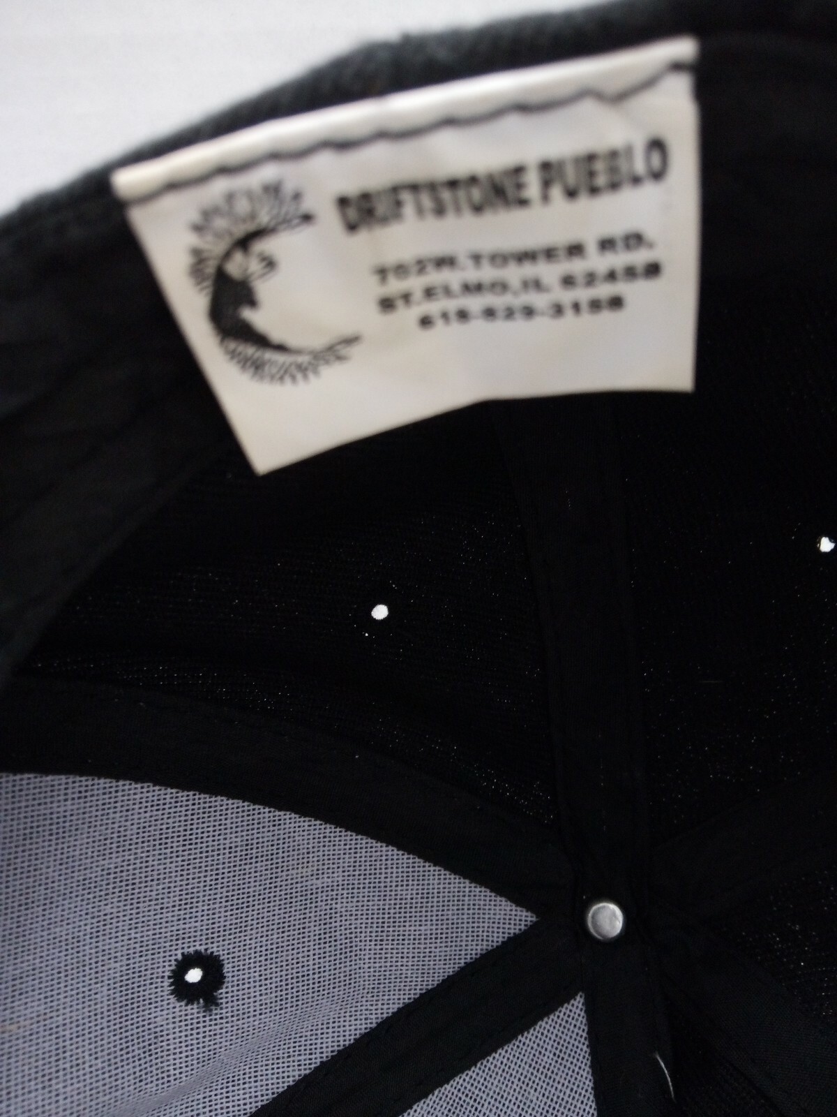 NATIVE PRIDE Black Baseball Cap By Driftstone Pue… - image 7