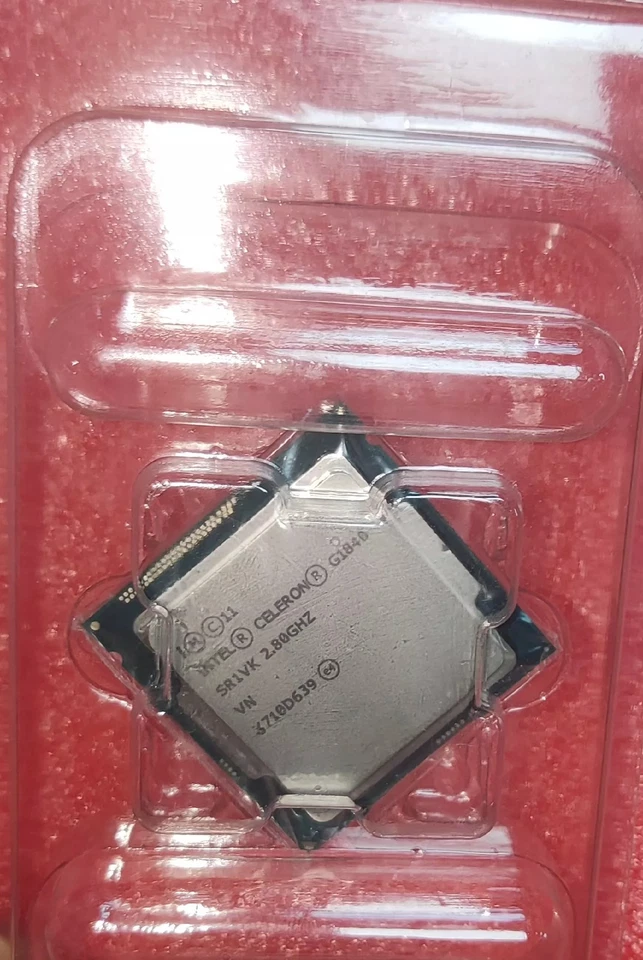 Intel Celeron Dual-Core G1840 SR1RR SR1VK 2.80GHz 2MB LGA 1150 Desktop CPU 53W - Image 3 of 4