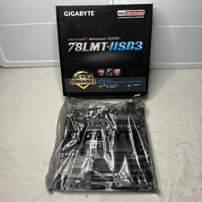Gigabyte GA-78LMT-USB3 AM3+ DDR3 Micro ATX scheda madre con scatola manuale scatola aperta