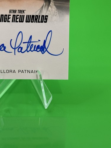 Star Trek Strange New Worlds S2 Ellora Patnaik as T'PRIL Full Bleed Auto!!! - Picture 6 of 15